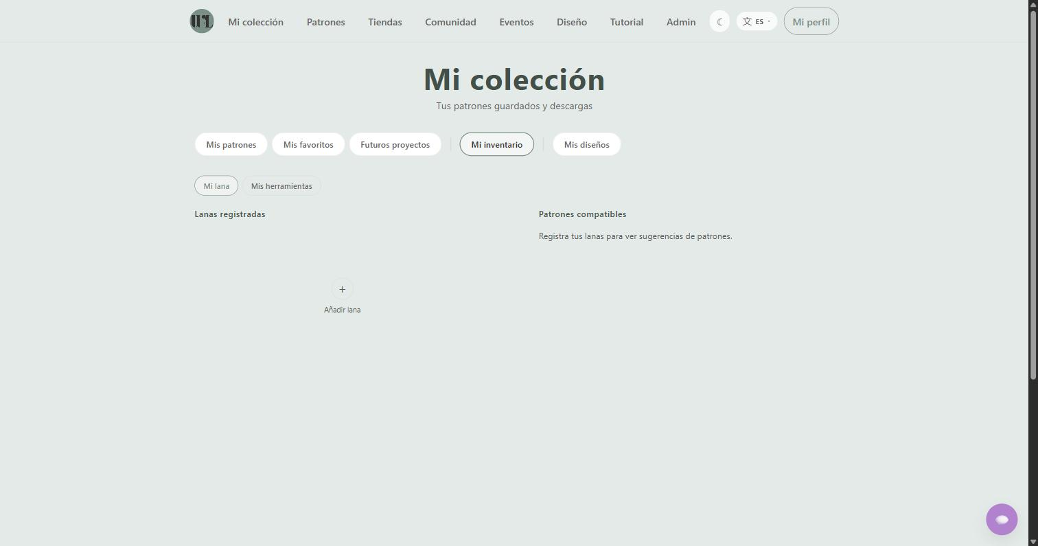 Inventario de lanas