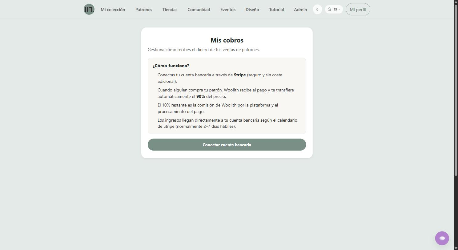 Cobros y comisiones